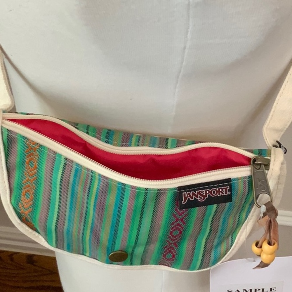Jansport WAISTLAND Fannypack/shoulder bag - Vintage Multi Baja Srpr - Picture 5 of 12